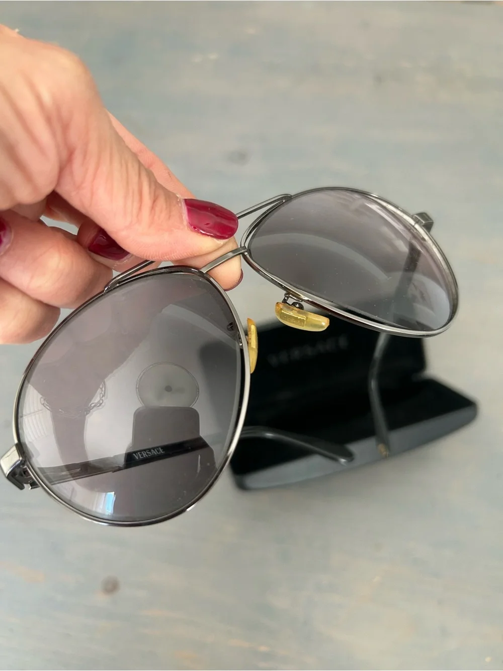 Versace Aviator sunglasses